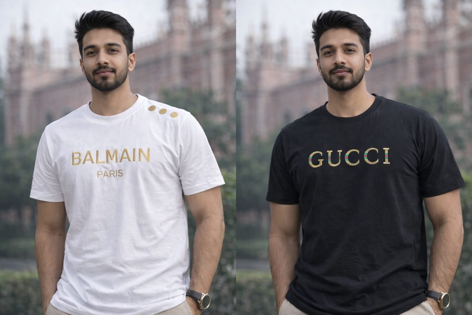 2 PCS BAL G TSHIRT COMBO